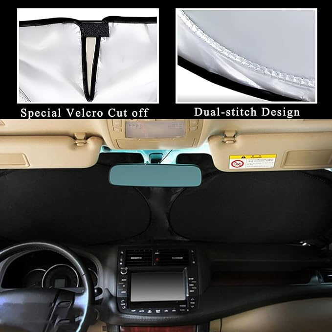 🔥Car Windshield Sun Shade Cover