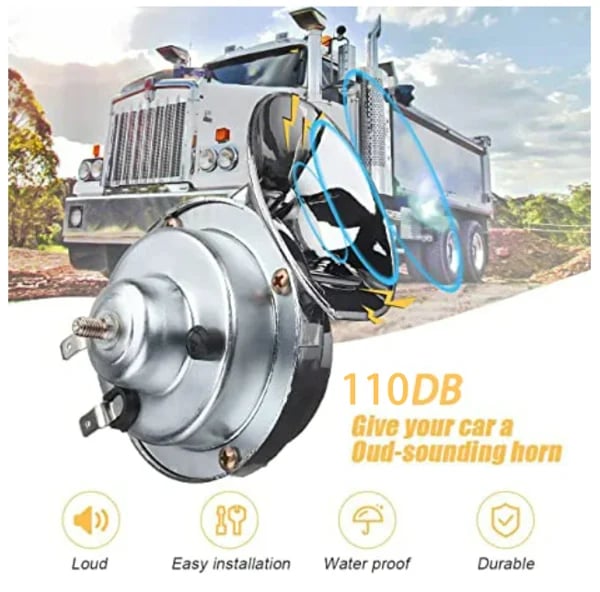 🔥110DB TRAIN HORN FOR TRUCKS