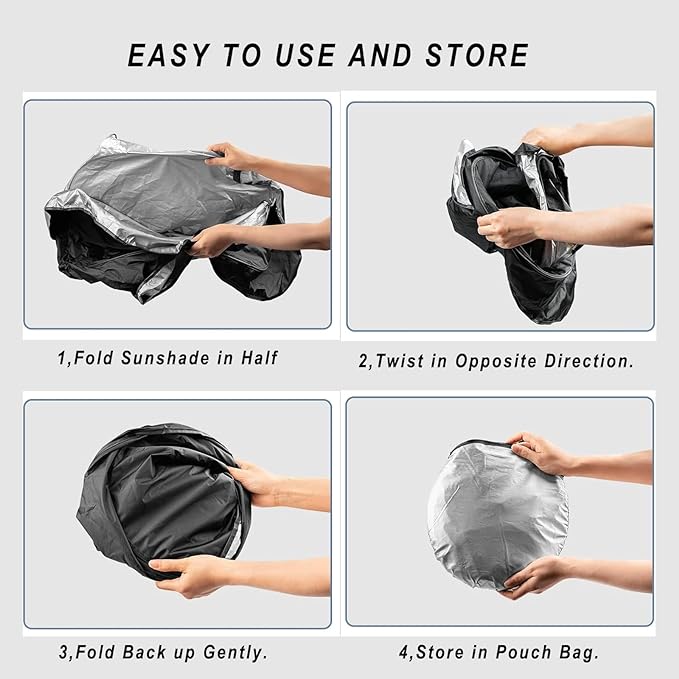 🔥Car Windshield Sun Shade Cover