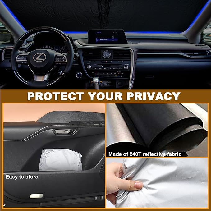 🔥Car Windshield Sun Shade Cover